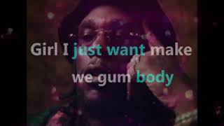 GUM BODY LYRICS VIDEO BURNA BOY JORJA SMITH