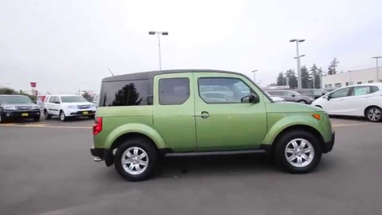 2004 Honda Element LX Galapagos Green 4L035281