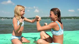 Relax, Play & Float | Discover the Aqua Lily Pad – The Ultimate Water Mat for Endless Fun!