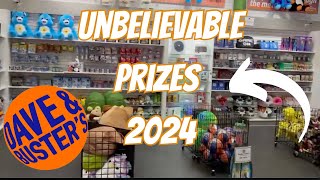 Inside Look at the Coolest Prizes at Dave & Buster’s in 2024 #daveandbusters