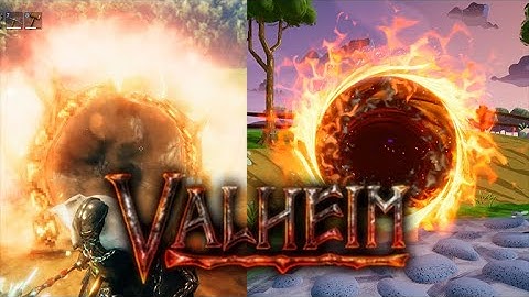 Valheim Portal VFX with Unreal engine