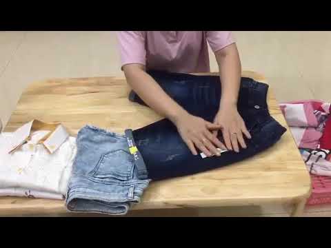 Kỹ năng Gấp quần áo dành cho trẻ lớp lá