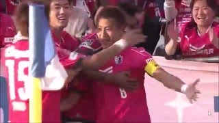 16 J2 3節 柿谷スーパーゴール ヒールシュート Youtube