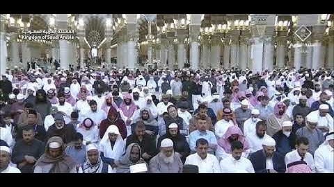 سورة الأعلى بصوت الشيخ خالد المهنا من المسجد النبوي الشريف