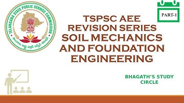 TSPSC AEE REVISION SERIES | SOIL MECHANICS AND FOUNDATION ENGINEERING | PRACTICE QUESTIONS | CIVIL
