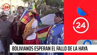 Bolivianos se reúnen en La Paz a esperar fallo de La Haya | 24 Horas TVN Chile