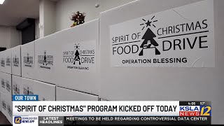 Bossier Sheriff's Office kicks off annual Spirit of Christmas food delivery program