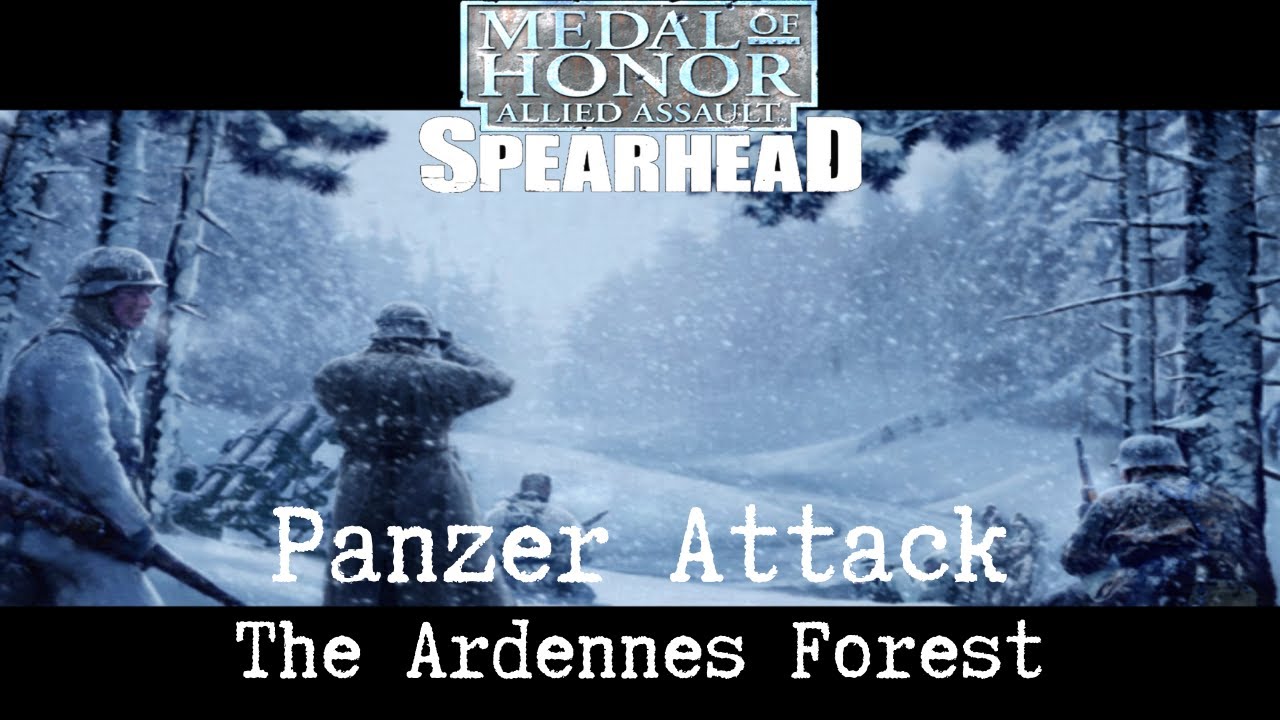 Medal of Honor Spearhead M2E1 Panzer Attack (The Ardennes Forest)