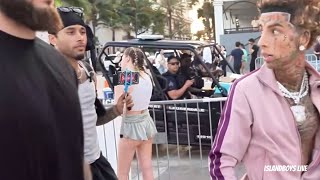 Islandboys got pressed by a fan in the street **MUST WATCH**