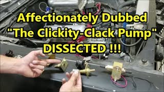 CHEAP Electric Fuel Pumps (“Clickity-Clack” & Edelbrock) - How They Work !!!!