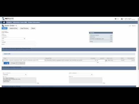 NetSuite Customer Center Role Demo