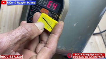 Hướng dẫn sửa nồi nấu chậm lỗi E4, đây cũng là lỗi hay gặp
