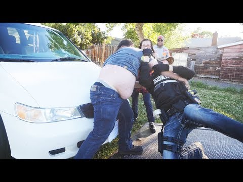 HE SLAMMED ME TO THE GROUND WHEN I TOWED HIS CAR!