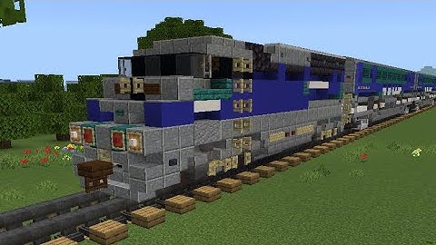 Minecraft Amtrak Pacific Surfliner EMD F59PHI Tutorial