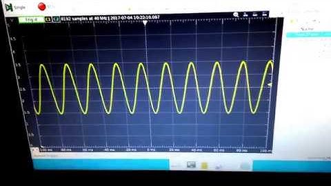 mini Wave_Gen Funcionando