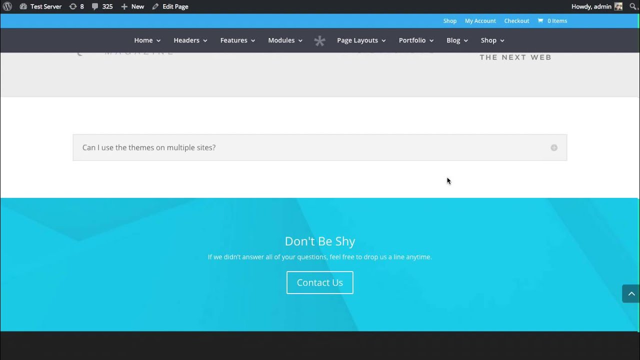 The Divi Builder Toggle Module
