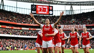 Going to watch Arsenal Women v Leicester City women at the Emirates 