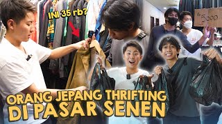 Pertama Kali Tomo Thrifting Baju di Pasar Senen - Waseda Boys Vlog