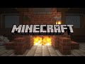 Minecraft: 60 Minutes of Calming Minecraft Music With Fireplace sound