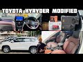 Toyota hyryder base model modified with sony es serieshyryder modifiedhyryder music system