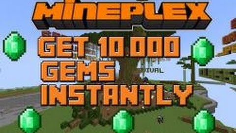 Minecraft Mineplex GEM glitch/hack FREE Parkour WORKING
