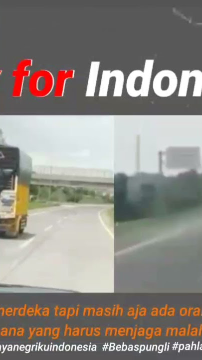 AKSI KEJAR KEJARAN  SUPIR TRUK VS  PJR.