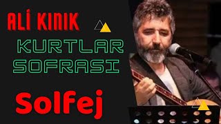 Ali Kınık Kurtlar Sofrası Solfej Resimi