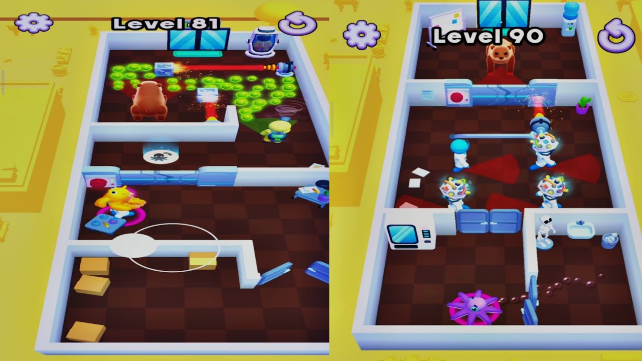 Octopus Escape gameplay walkthrough levels 81-90 @mr.slayerkushulu # ...
