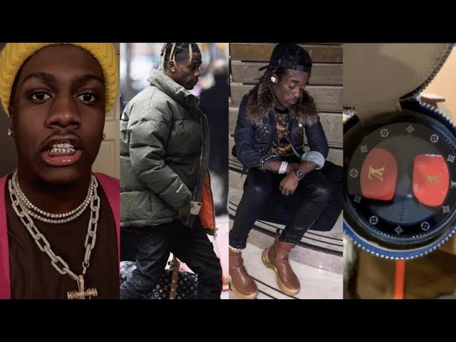 Lil Uzi Vert, More Cop $1,000 Louis Vuitton Wireless Earphones - XXL