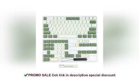 Matcha Dye Sub ZDA PBT Keycap Similar to XDA Japanese Korean Russian For MX Keyboard 104 87 61 Melod