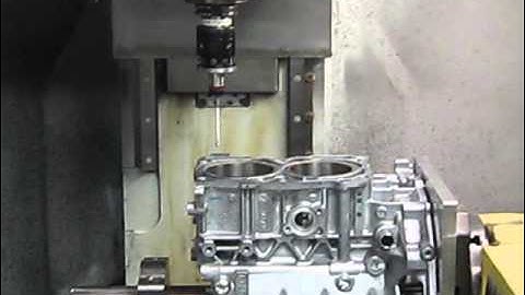 Subaru EJ20 proper blueprint CNC machining setup