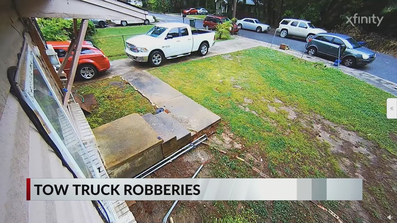 Car thieves use high-tech equipment, tow away vehicles - Car thieves use high-tech equipment, tow away vehicles