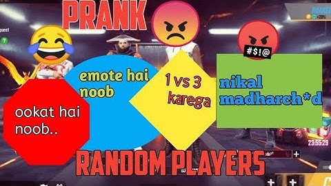 RANDOM PLAYER CALL ME NOOB 😠 & I CHALLENGE FOR A CUSTOM 1 VS 3|GARENA FREE FIRE||