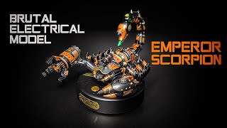Electrical Emperor Scorpion Model | ROKR Mechanical Puzzle | Robotime Review