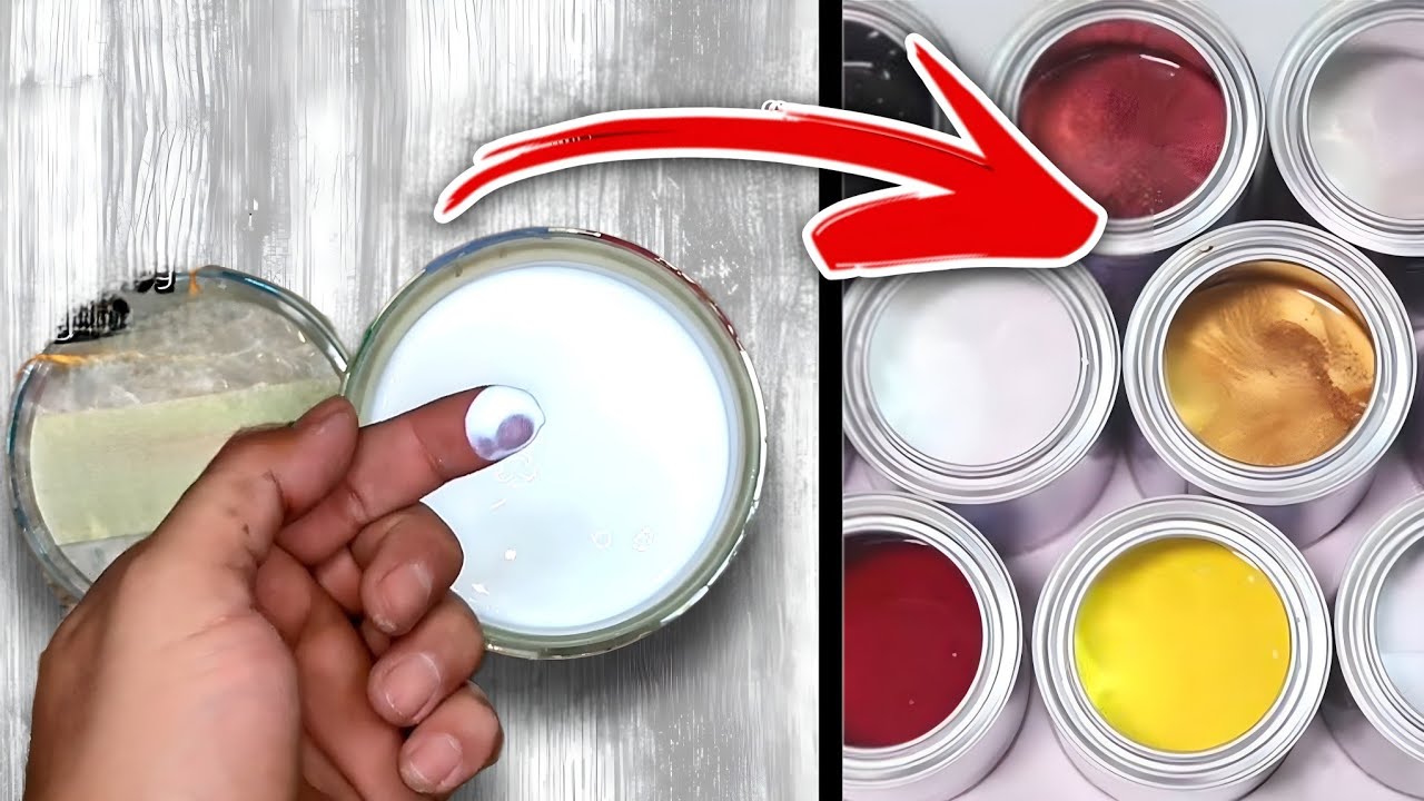 اصنع بنفسك الوان الميتالك بهذه الخطوات البسيطة