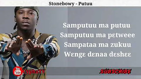 Stonebwoy Putuu lyrics video