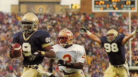 #1 Florida State Vs. #2 Notre Dame 1993 (Updated)