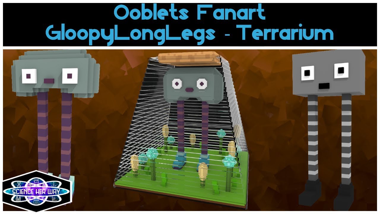 Fan Art: Ooblets | Voxel Art | GloopyLongLegs Terrarium