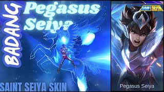 Badang Pegasus Seiya Saint Seiya Skin Mlbb Skin Effects 4K Uhd Hero Entrance & Skill Effects