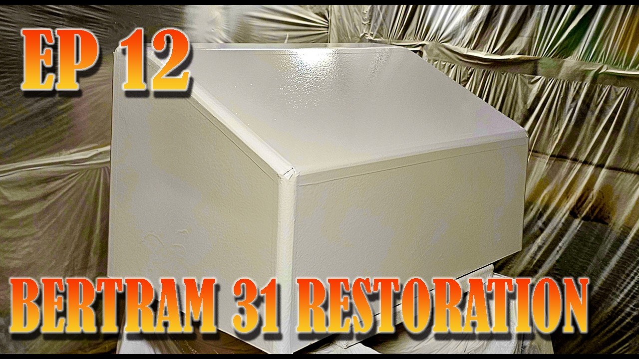 Return of the BERTRAM 31 - THE JOURNEY CONTINUES - Rebuilding the Engine Covers and CUSTOM TANK