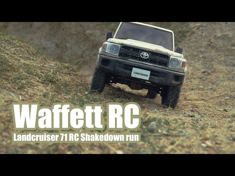 Landcruiser 71 RC Shakedown run