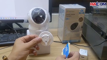 Hướng dẫn lắp đặt và cài đặt camera EZVIZ H6C G1 4k ( chi tiết từng bước , mới nhất !!!)