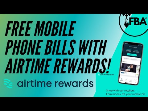 FREE!! Mobile Phone Bills With Airtime Rewards! £££ (Amazon FBA)