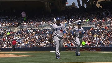 LAD@SD: Ryu pitches six frames of one-run ball