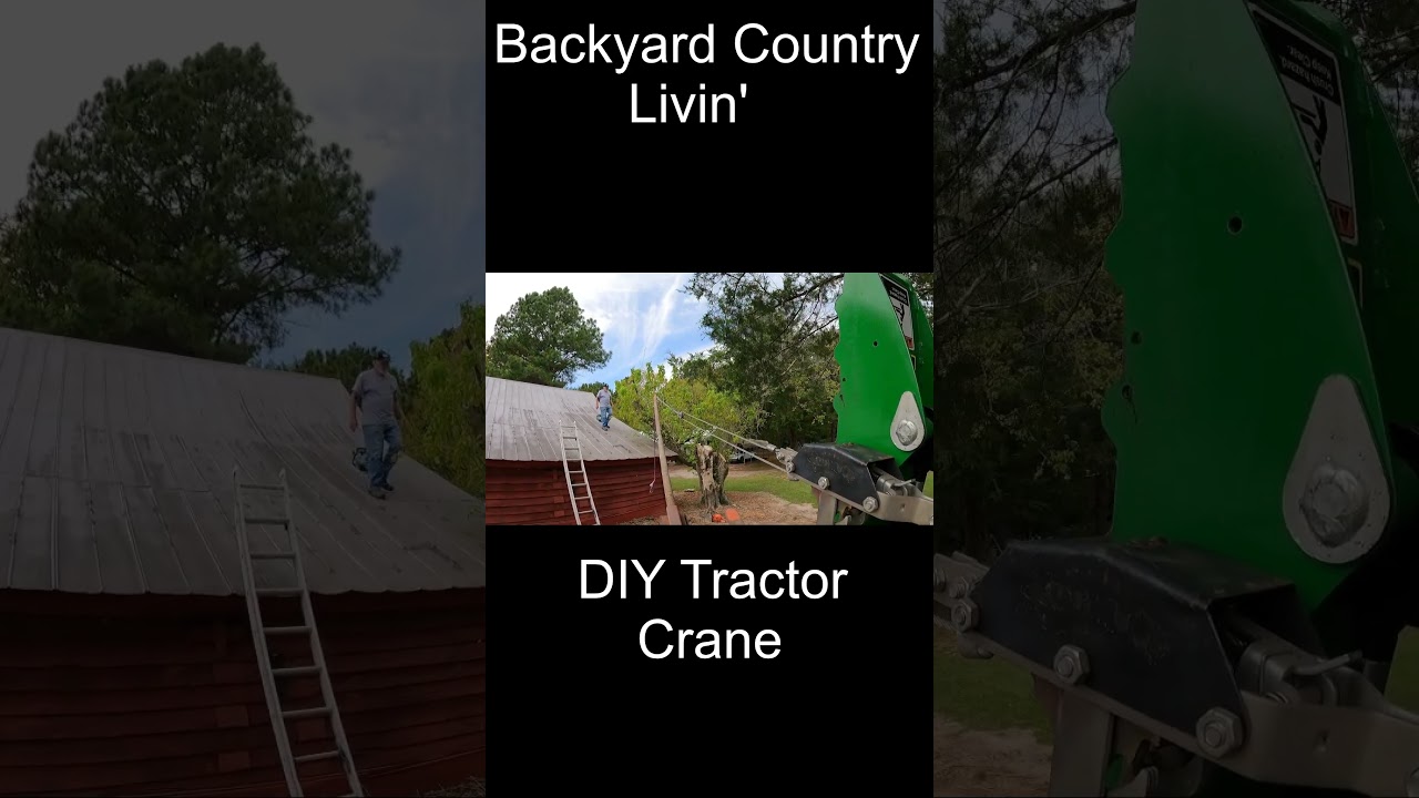 DIY Tractor Crane