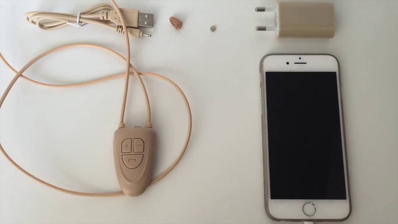 Micro Auricolare F205 + Collana Bluetooth T-Loop Winkin.it - YouTube