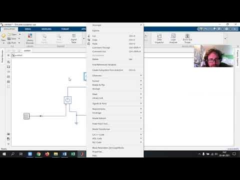 Circuito RC en MATLAB Simulink 2021 - YouTube