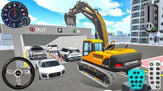 Heavy Excavator Transport to Apartment Parking Lot - 3D Driving Class gameplay Android ios - game screenshot 2