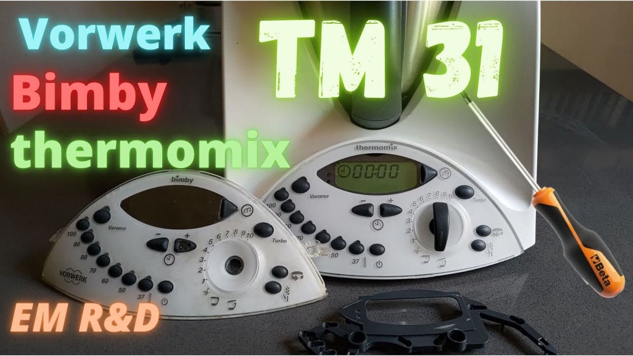 Thermomix TM31 Tutorial come cambiare la mascherina comandi