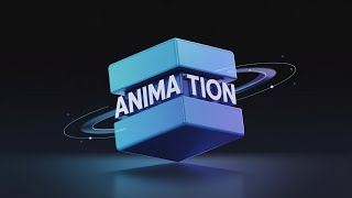 3D cube animation.